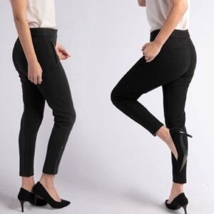 Beta brand Skinny Leg Cigarette Dress Yoga Pant Black SZ SP